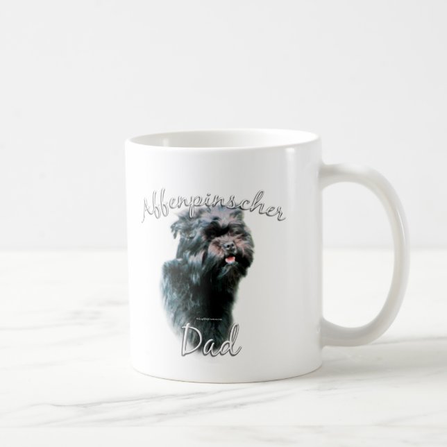 Affenpinscher Dad 2 Coffee Mug (Right)