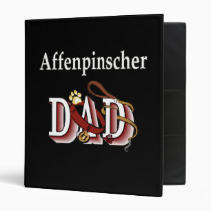 Affenpinscher Dad Binder
