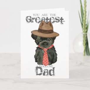 Affenpinscher Dad Card