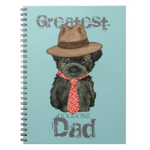 Affenpinscher Dad Notebook