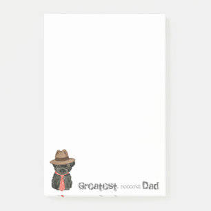 Affenpinscher Dad Post-it Notes