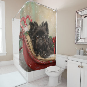 Affenpinscher Dog Christmas Festive