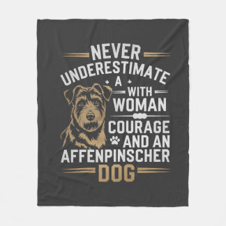 Affenpinscher Dog Fleece Blanket