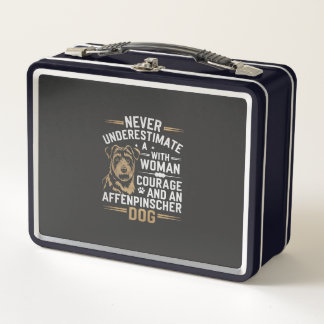 Affenpinscher Dog Metal Lunch Box