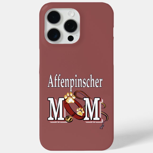 Affenpinscher Dog Mom Case-Mate iPhone Case (Back)
