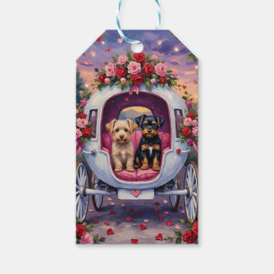 Affenpinscher Dog Valentine's Day Gift Tags