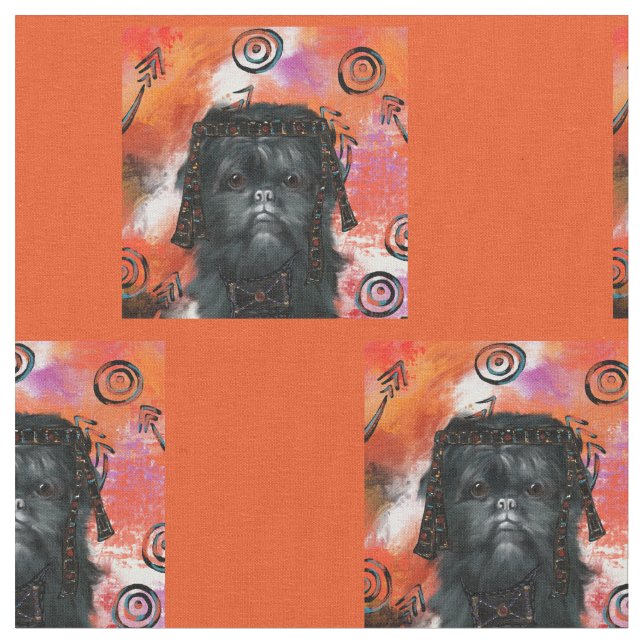 Affenpinscher  fabric (Close Up)