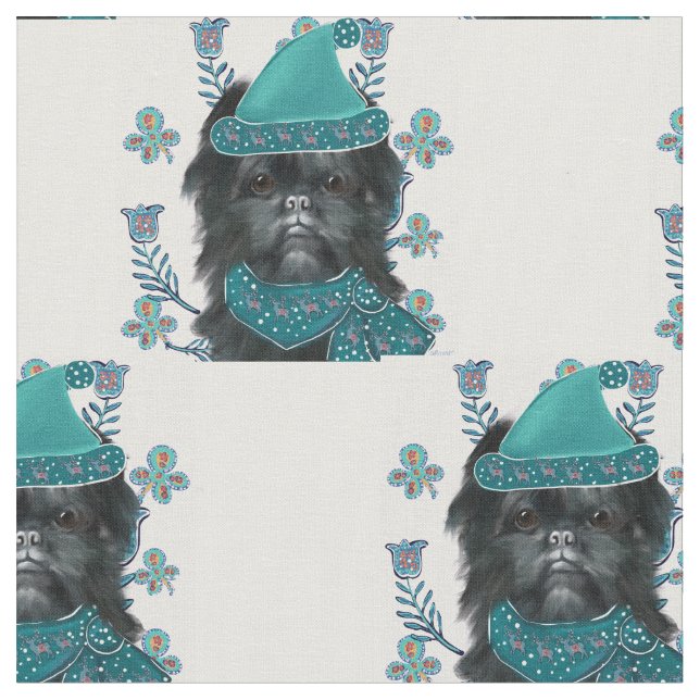 Affenpinscher  fabric (Close Up)