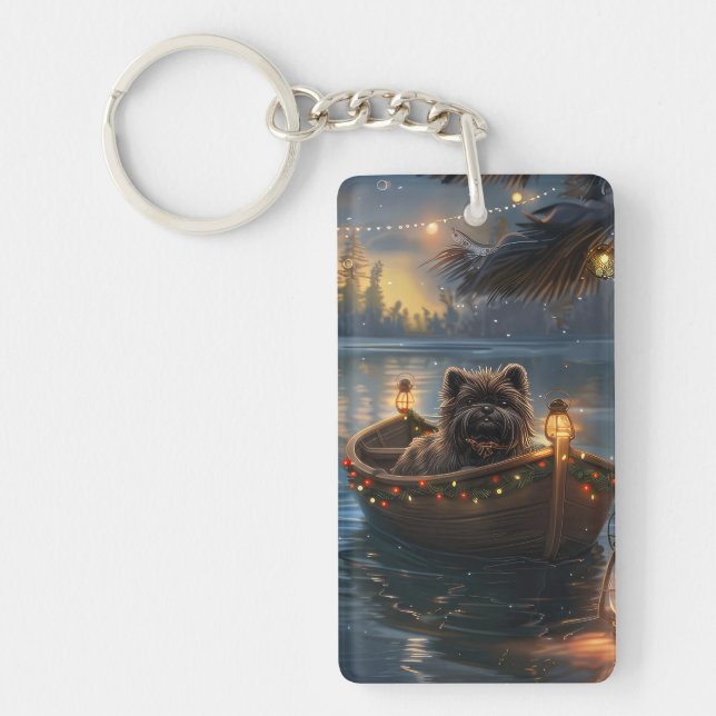 Affenpinscher Festive Christmas Voyage (Devant)