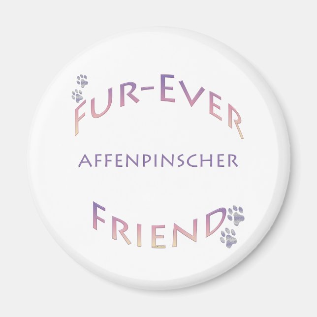 Affenpinscher Furever Magnet (Front)