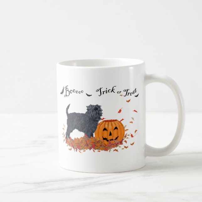 Affenpinscher Halloween Coffee Mug (Right)