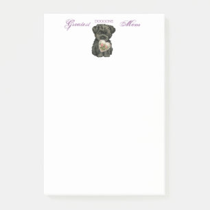 Affenpinscher Heart Mom Post-it Notes