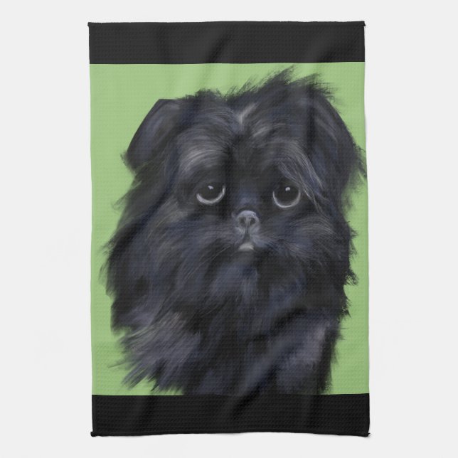 AFFENPINSCHER               KITCHEN TOWEL (Vertical)