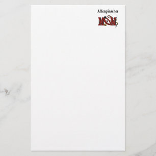 Affenpinscher Mom Gifts Stationery