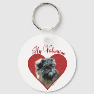 Affenpinscher My Valentine - Keychain