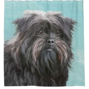 Affenpinscher Painting - Cute Original Dog Art
