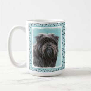 Affenpinscher Painting - Cute Original Dog Art Coffee Mug