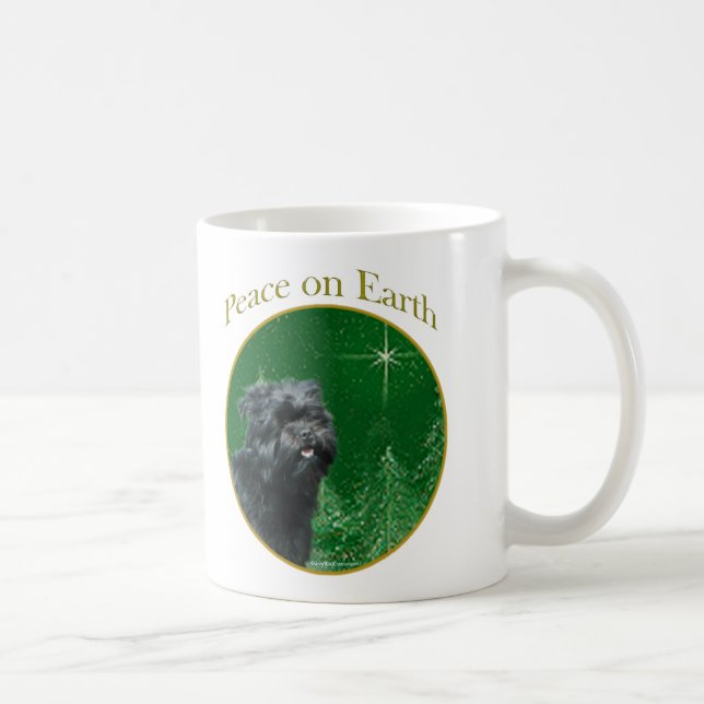 Affenpinscher Peace Coffee Mug (Right)