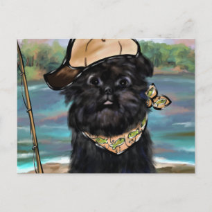 Affenpinscher  postcard
