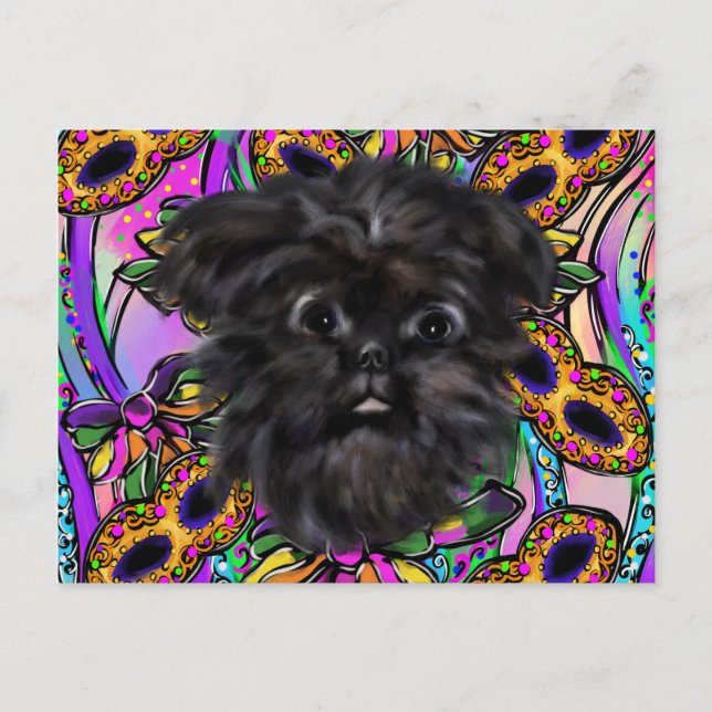 Affenpinscher  postcard (Front)