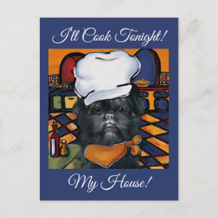 Affenpinscher Postcard