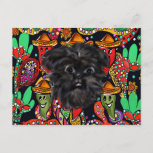 Affenpinscher postcard