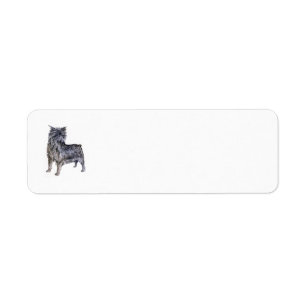 Affenpinscher Return Address Avery Label