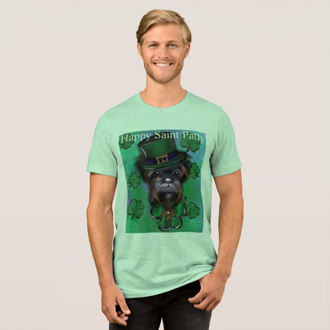 AFFENPINSCHER Tri-Blend SHIRT (Front Full)