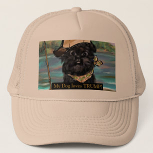 Affenpinscher  trucker hat