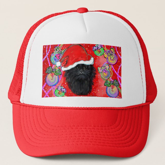Affenpinscher Trucker Hat (Front)