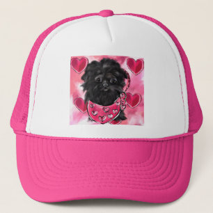 Affenpinscher     trucker hat