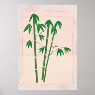 Affichage de la fenêtre Poster Plante en bambou