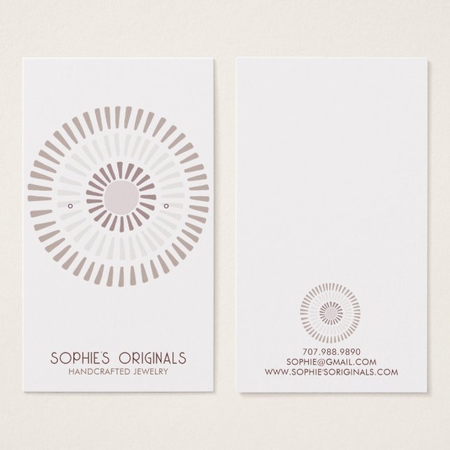 Affichage de l'oreille des cercles peints (Devant & derrière)