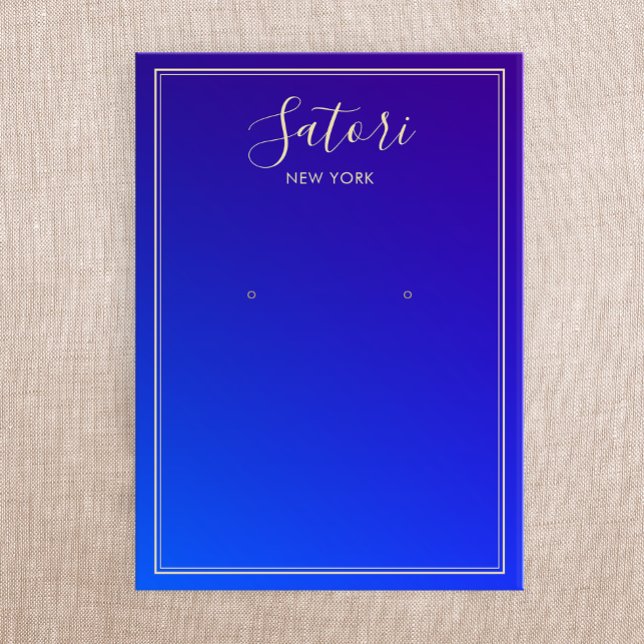 Affichage de l'oreille du script Royal Blue Ombre (Créateur téléchargé)