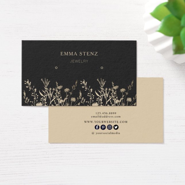 Affichage des boucles d'oreille en or beige (Bureau)