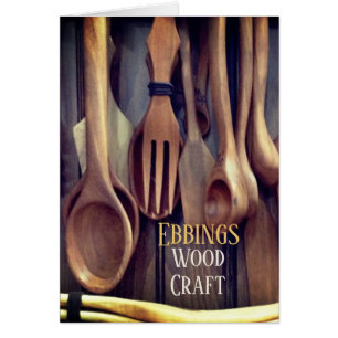 Affichage des cuillères en bois