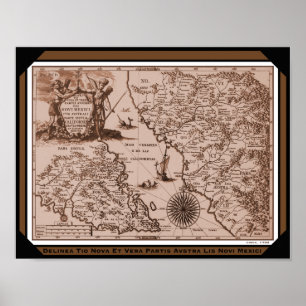 Affiche 1702/copie historiques du Mexique la