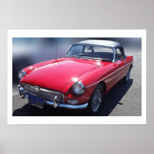 Affiche 1967 de MGB