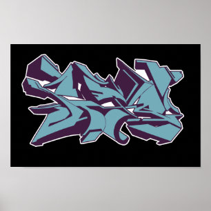 affiche 2011 de bleu de grafstyle