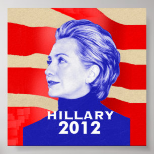 Affiche 2012 de Hillary Clinton