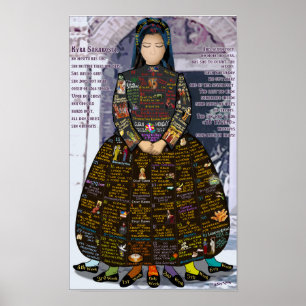 Affiche 2019 de calendrier de Kyra Sarakosti