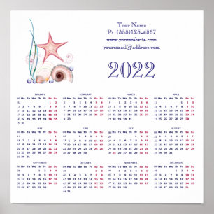 Affiche 2022 pour les entreprises