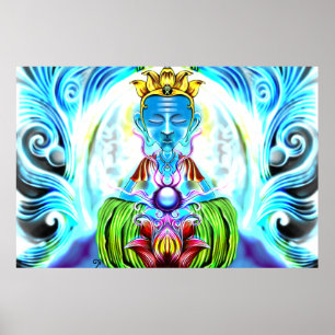 Affiche 36in x 24in d'INDRA