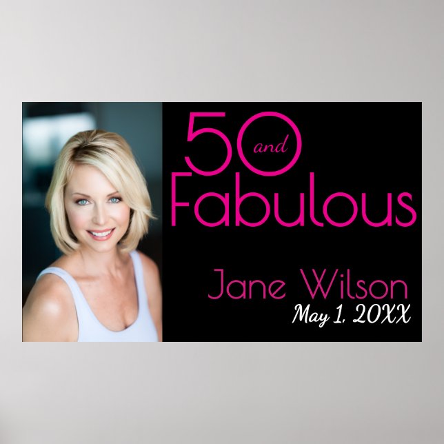 Affiche 50 ans et Fabuleuse (Devant)