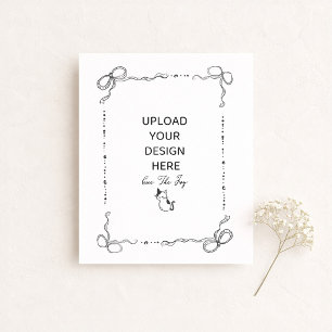 Affiche 8 x 10"