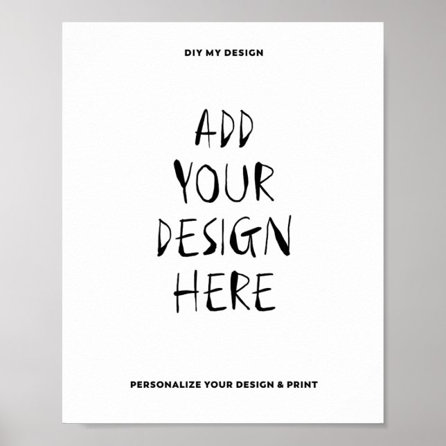 Affiche 8x10 - Portrait (Devant)