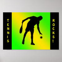 affiche à bille de rebond silhouette