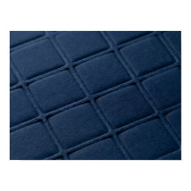 Affiche à texture quadrillée en creux Deep Blue