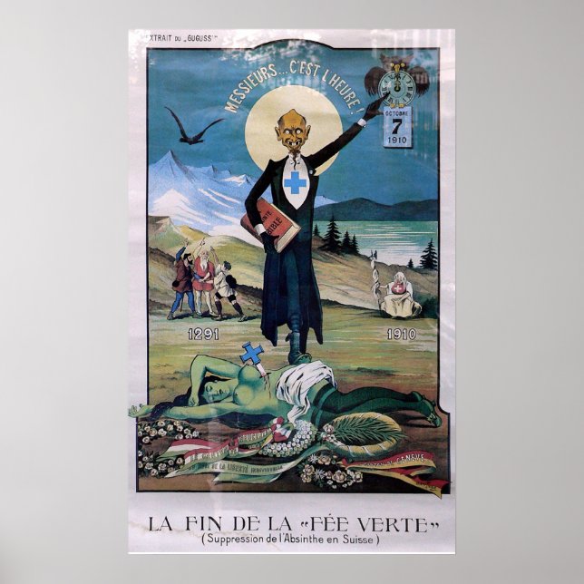 Affiche Absinthe (Devant)