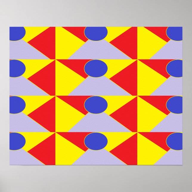 Affiche Abstraite (Devant)